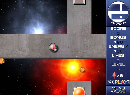 Screenshot vom Programm: Hyper Sphere