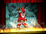 Screenshot vom Programm: Dancing Santa 3D